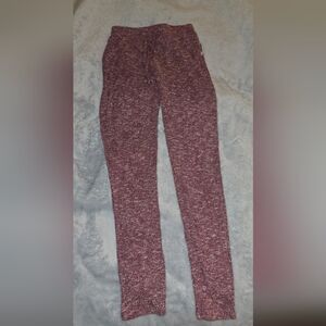 Gymshark Burgundy Knit Pants